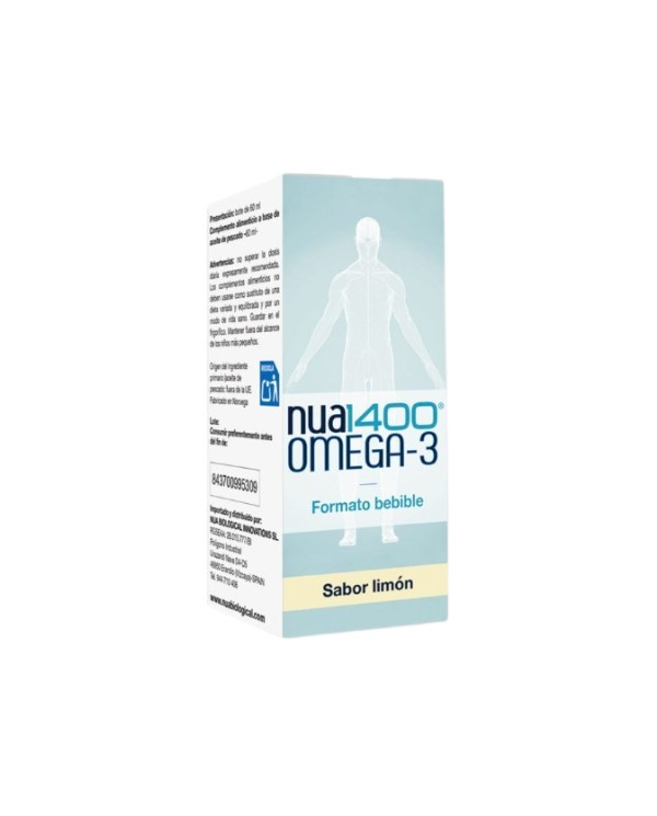 Nua 1400 omega 3 limon 60ml