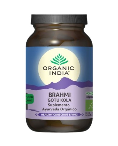 Brahmi gotu kola 90 cap bio organic india