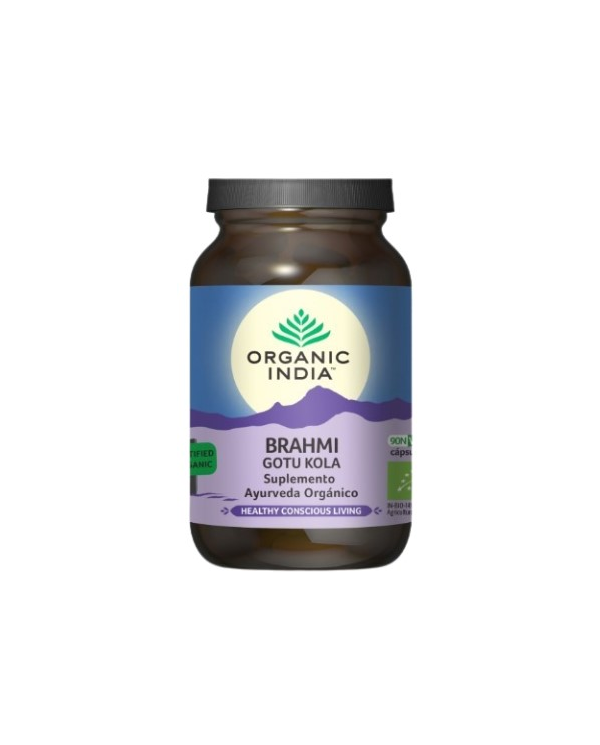 Brahmi gotu kola 90 cap bio organic india
