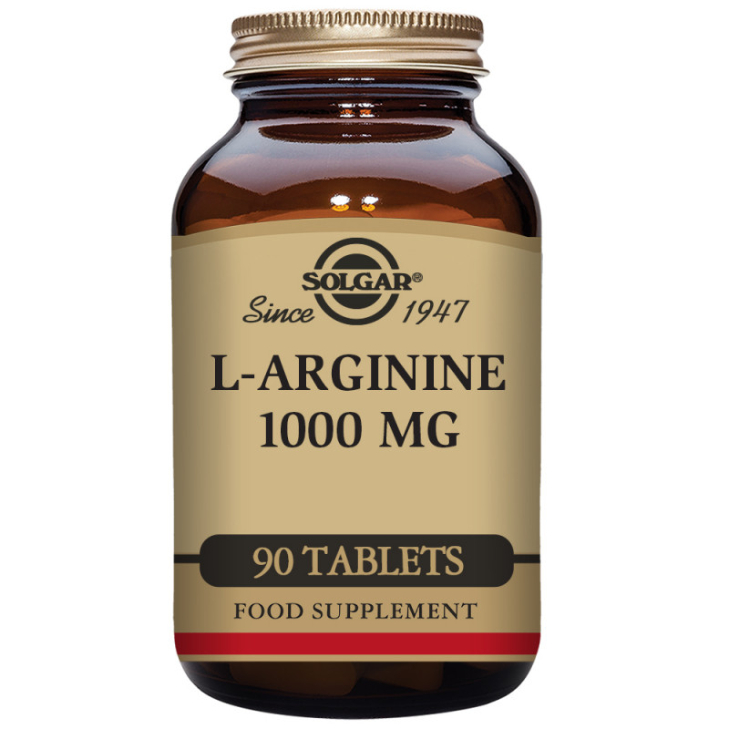 L-arginina 1000mg 90tab solgar
