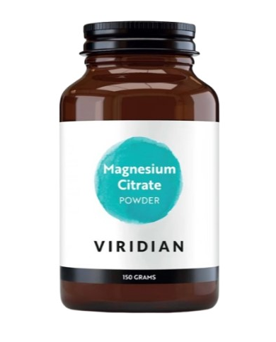 Magnesio citrato polvo  powder 150gr viridian