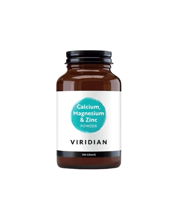 Calcio magnesio zinc powder polvo 100gr viridian