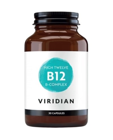 Vitamina b12+b complex 30 capsulas viridian