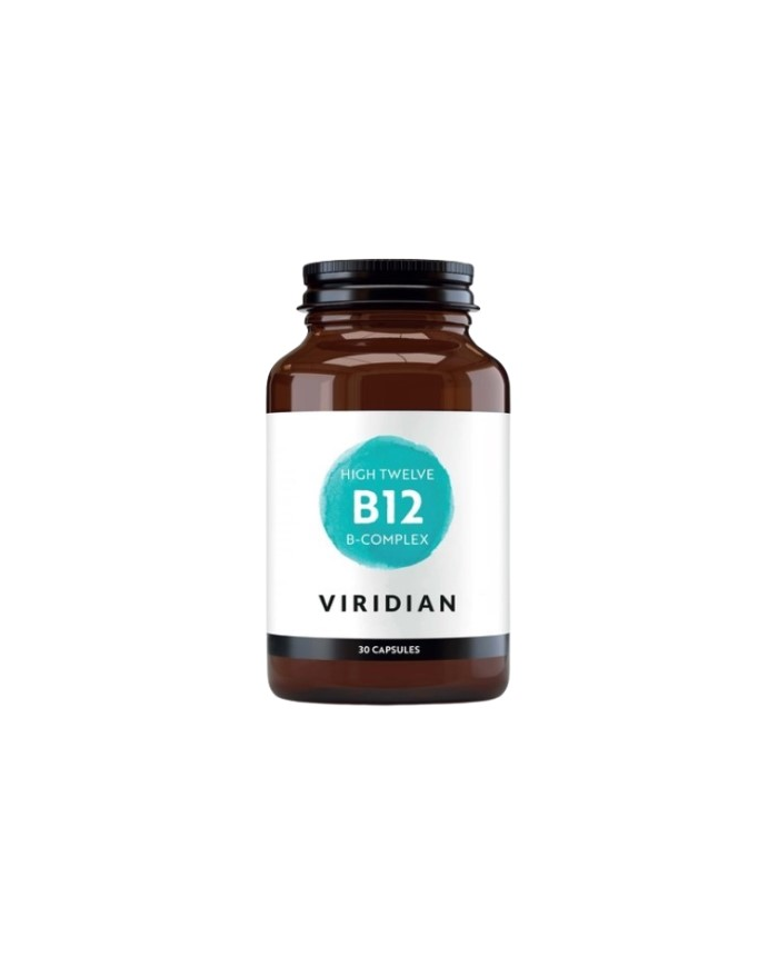 Vitamina b12+b complex 30 capsulas viridian