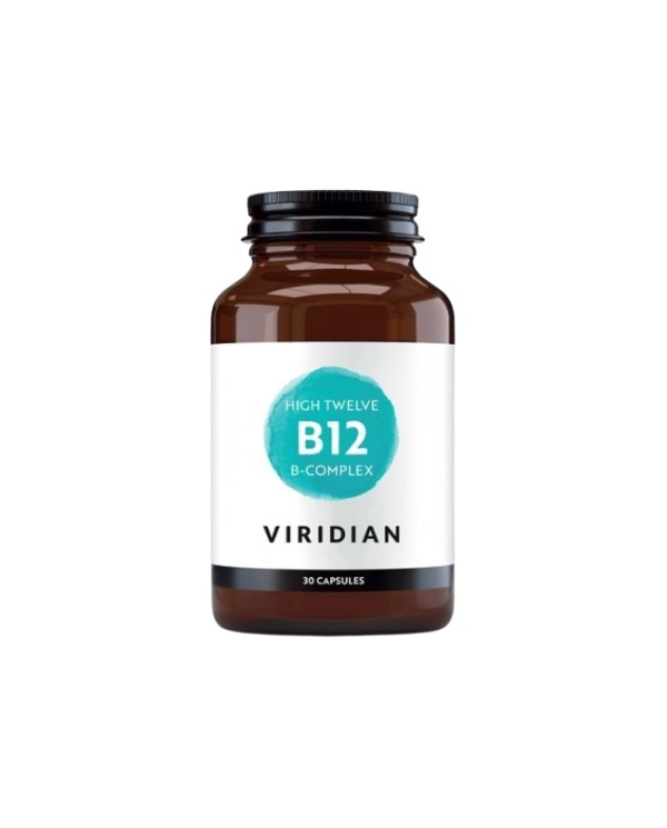 Vitamina b12+b complex 30 capsulas viridian