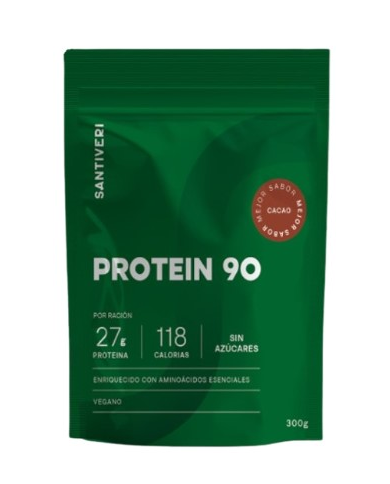 Protein 90 cacao 300gr bolsa santiveri