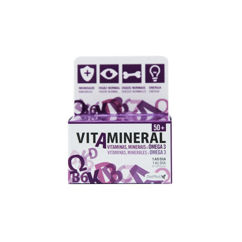 Vitamineral 50+ 30caps dietmed
