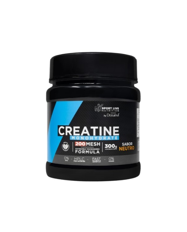 Creatina monohidrato 200 mesh drasanvi 300g drasan