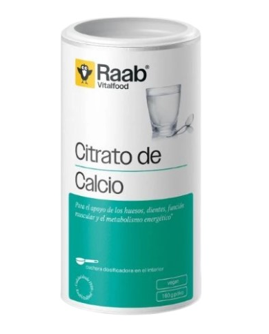 Citrato de calcio vegan 160gr raab