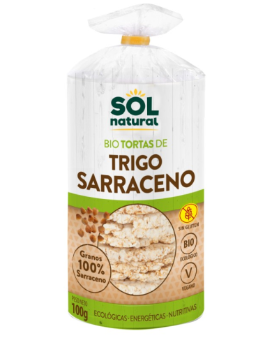 Tortas trigo sarraceno s/g sol