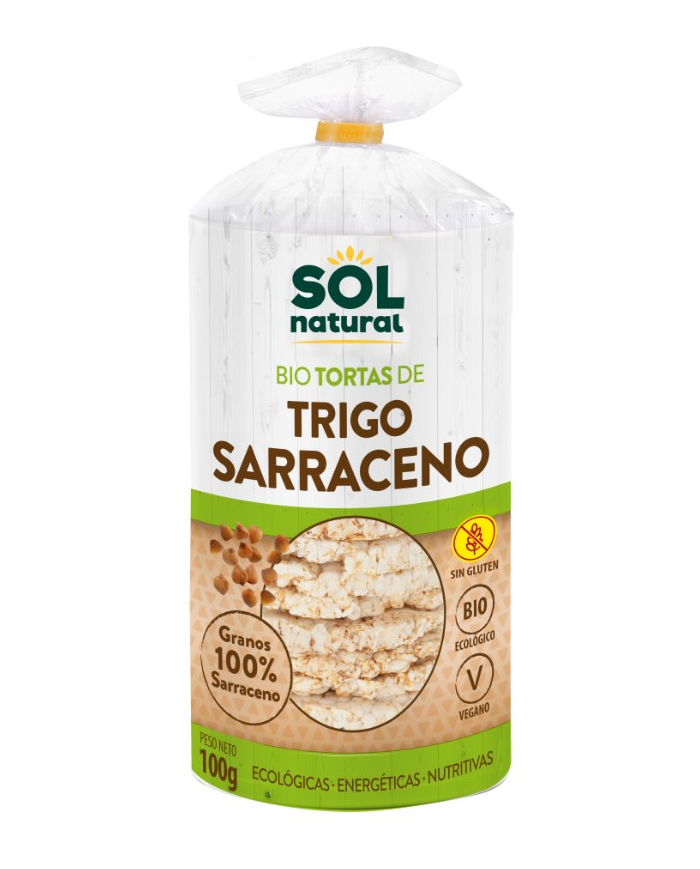 Tortas trigo sarraceno s/g sol