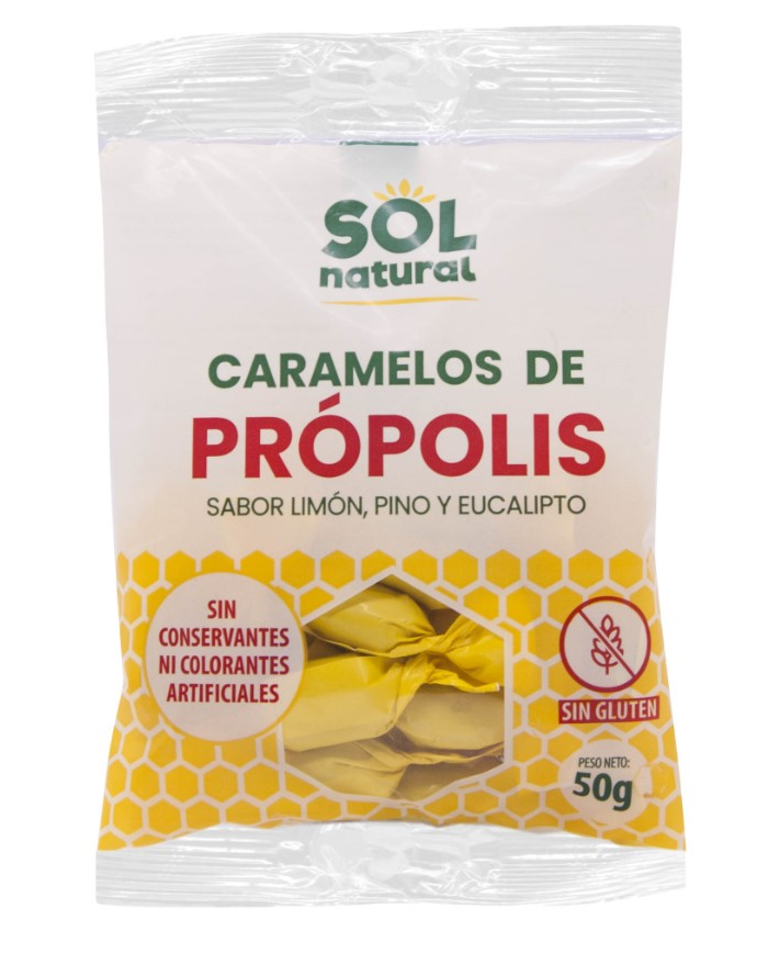 Caramelos propolis 50g bolsa s