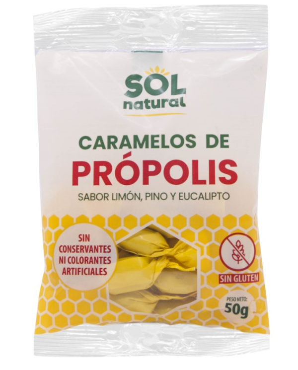 Caramelos propolis 50g bolsa s