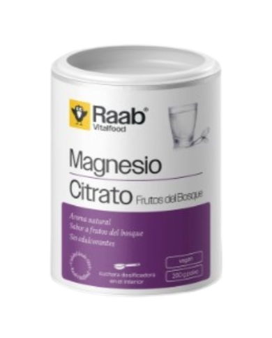 Citrato magnesio 200gr frutos del bosque raab