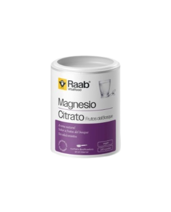 Citrato magnesio 200gr frutos del bosque raab