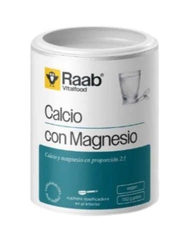 Calcio magnesio 150g polvo vegan raab