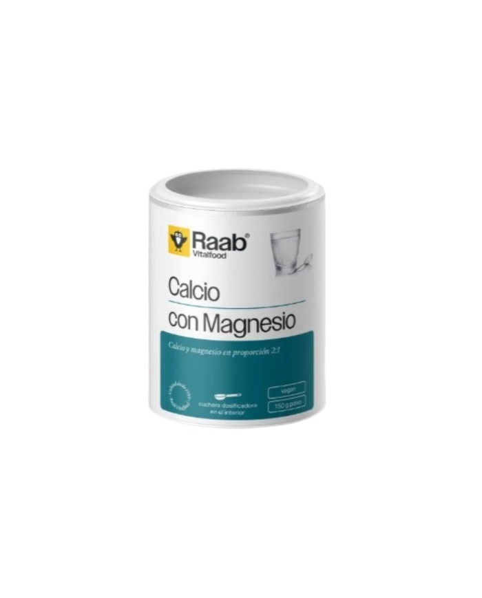 Calcio magnesio 150g polvo vegan raab
