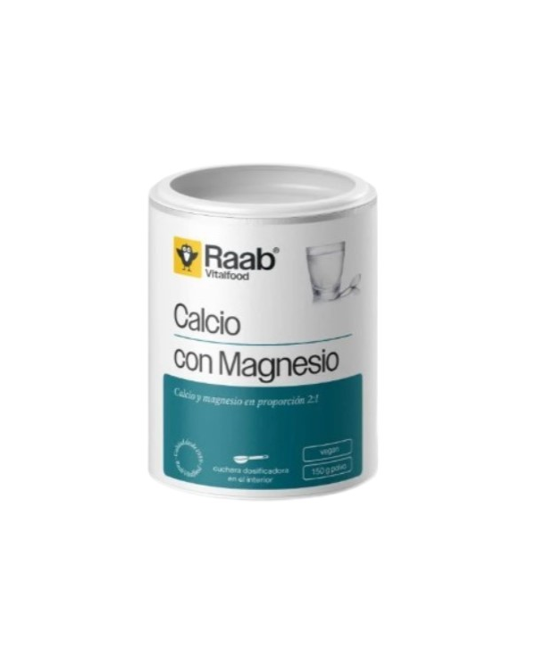 Calcio magnesio 150g polvo vegan raab