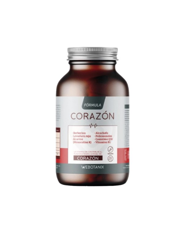 Corazon  60 capsulas vegan webotanix