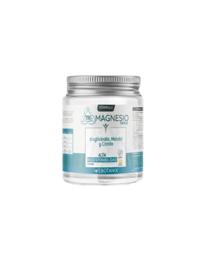 Triple magnesio polvo limon webotanix