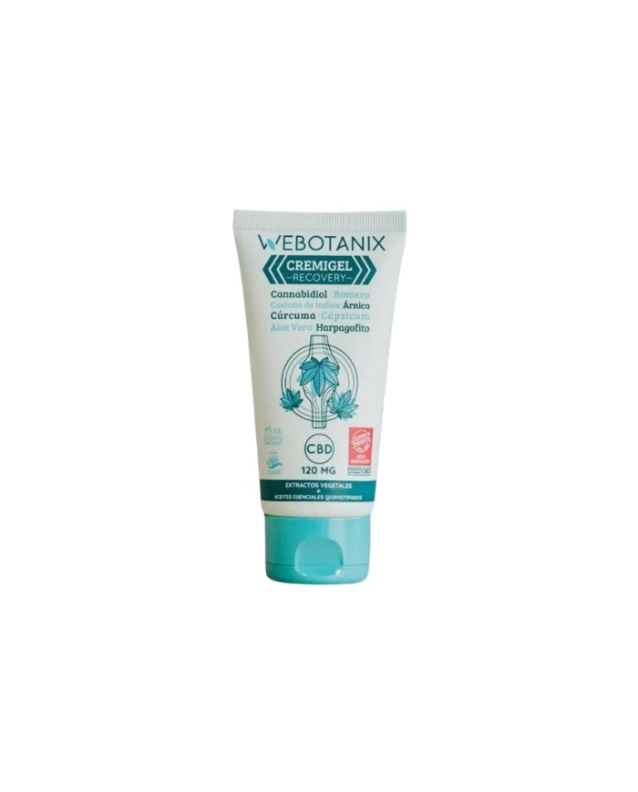 Cremigel recovery cbd 120mg webotanix