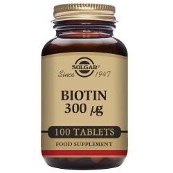 Biotin 300mcg 100tb solgar