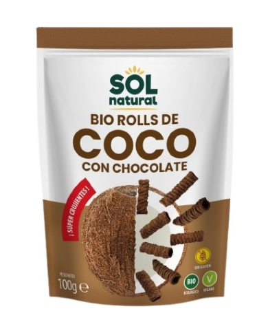 Rolls coco chocolate 100gr sol natural