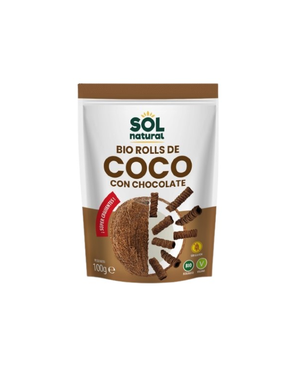 Rolls coco chocolate 100gr sol natural