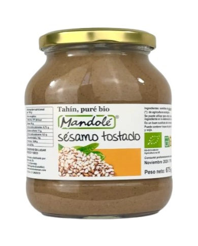 Tahin sesamo tostado 675g mandole