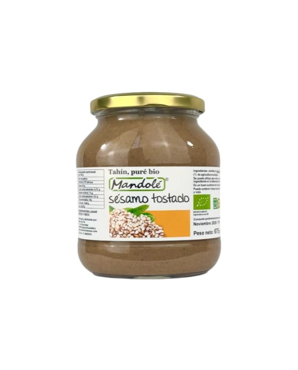Tahin sesamo tostado 675g mandole