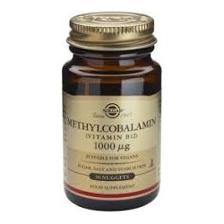 Methylcobalamin 30comp solgar