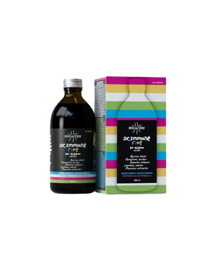 Jarabe dr. immune five niños hifas da terra
