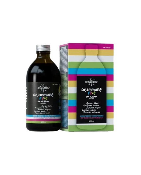 Jarabe dr. immune five niños hifas da terra