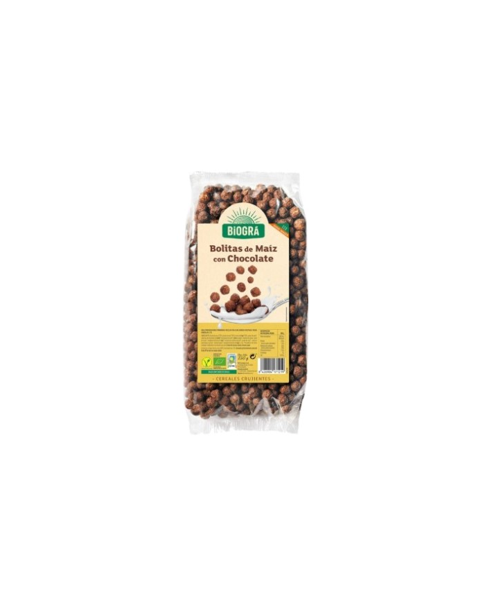 Bolitas cereales cacao 250gr bio biogra