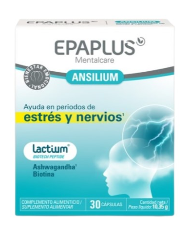 Epaplus mentalcare ansilium 30 capsulas