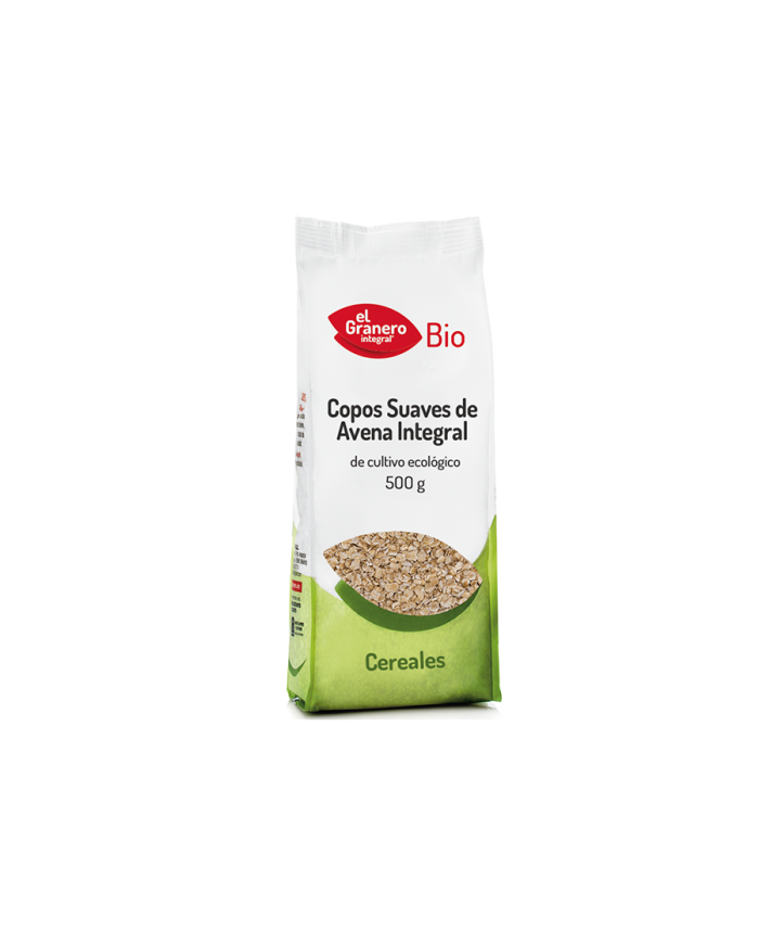 Copos avena finos 500g bio el granero
