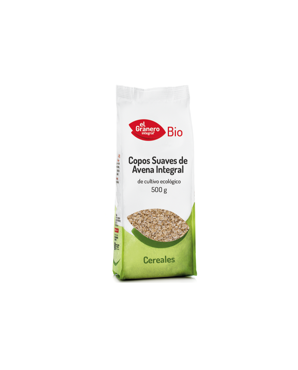 Copos avena finos 500g bio el granero