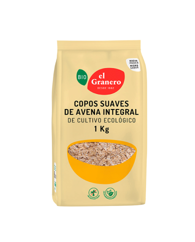 Copos avena finos 1k bio el granero