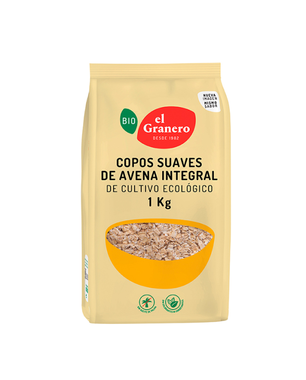 Copos avena finos 1k bio el granero