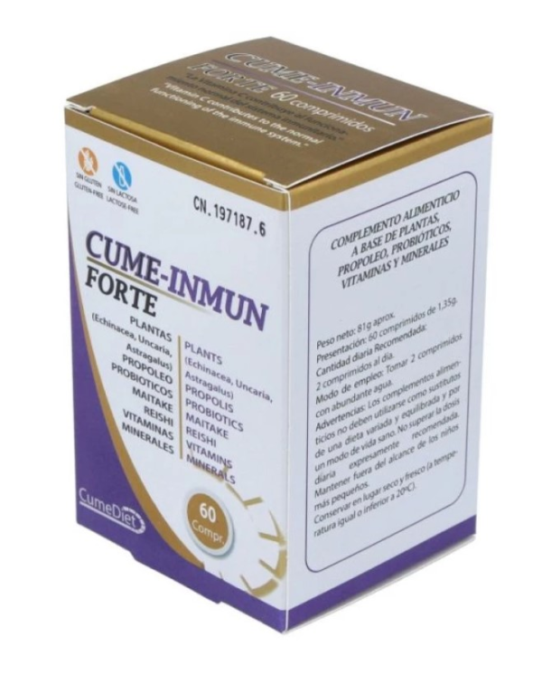 Cume-inmun forte 60 compr. 1.35g. cumediet.