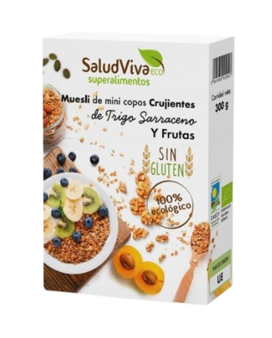 Muesli trigo sarraceno y frutas mini copos s/g s/v