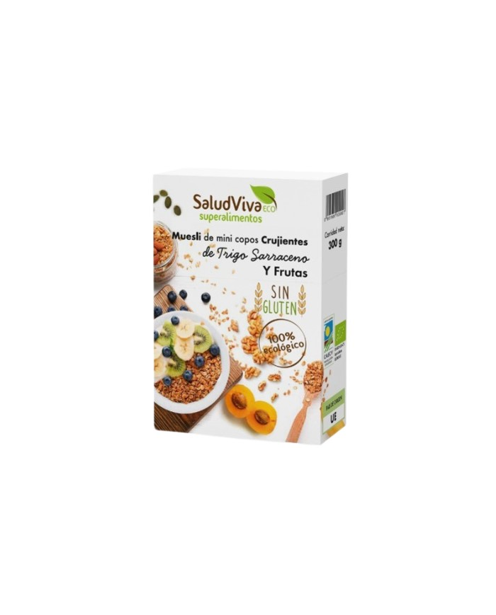 Muesli trigo sarraceno y frutas mini copos s/g s/v