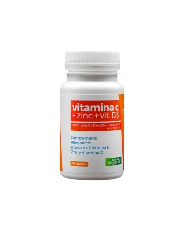 Vitamina c+zinc+vit.d3 60 cap triconatura