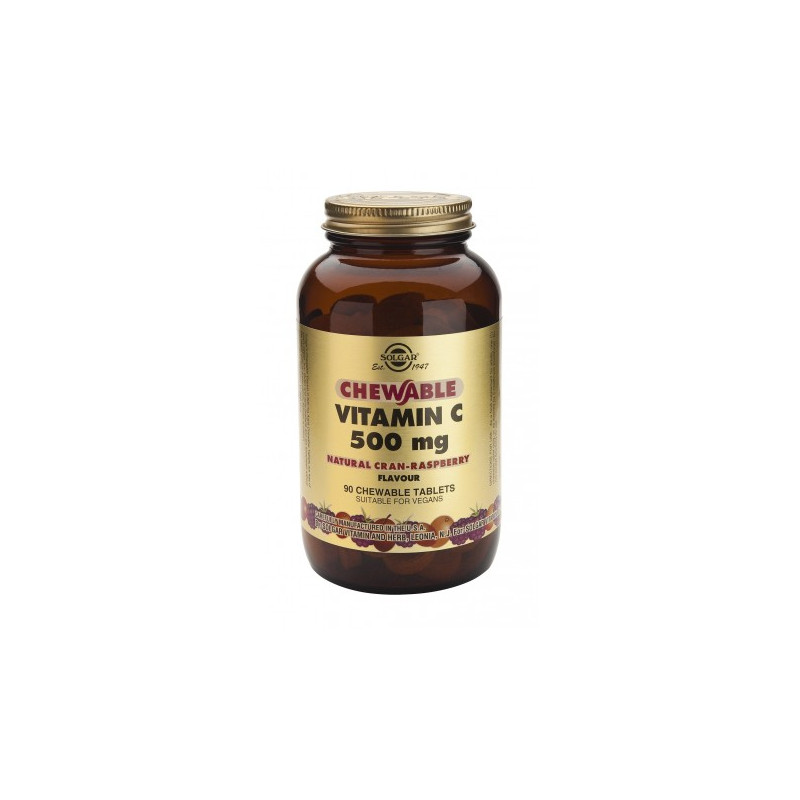 Vitamina c frambu 90cap solgar
