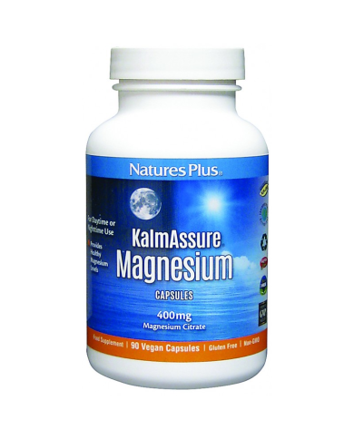 Kalmassure magnesium 90caps 400mg natures plus