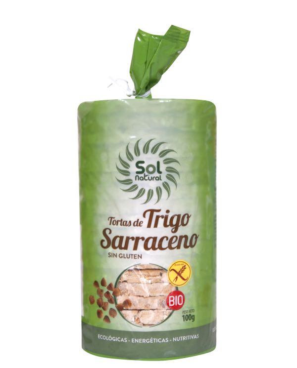 Tortas trigo sarraceno s/g sol