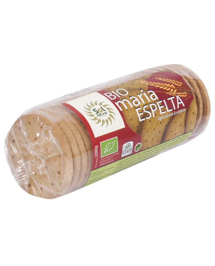 Galletas maria espelta 200g bio sol natural