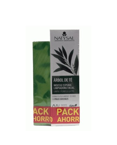 Pack mousse arbol de te natysal