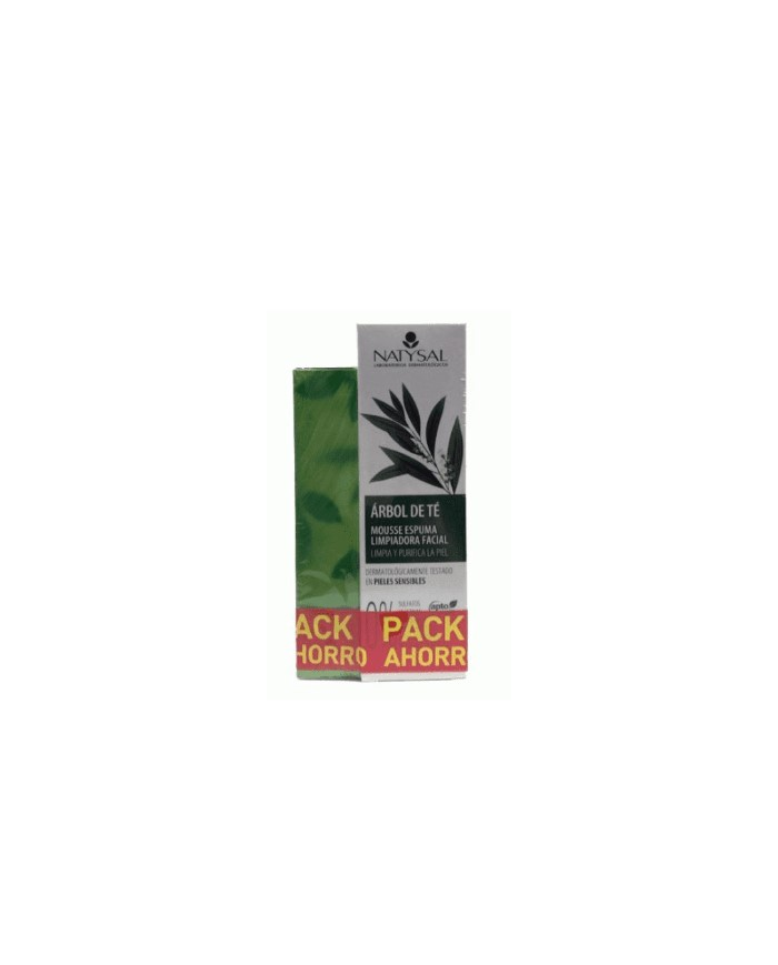 Pack mousse arbol de te natysal