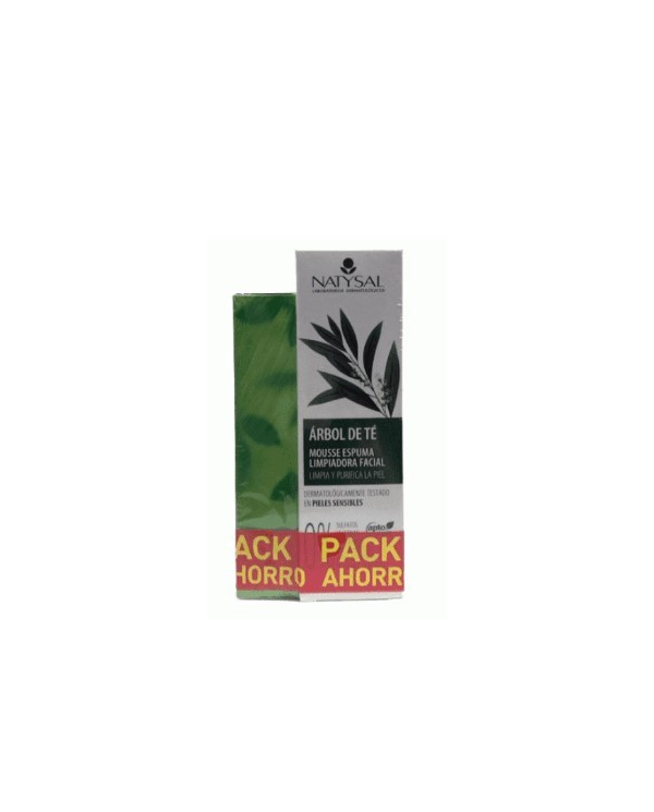 Pack mousse arbol de te natysal